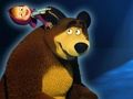 Spil Masha og Bear Hidden Stars  online