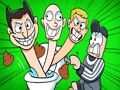 Spil Skibidi Toilet stiksav  online