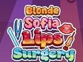 Spil Blonde Sofia: Læbeoperation  online
