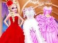 Spil Elsa anderledes brudekjolestil  online