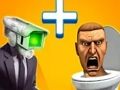 Spil Merge Master: Skibidi Bop online