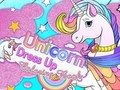 Spil Unicorn Dress Up Malebog  online