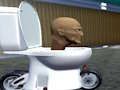 Spil Skibidi Toilet Moto Bike Racing online