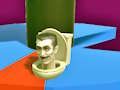 Spil Skibidi Toilet Helix 3D online