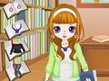 Spil Bibliotek pige dressup  online