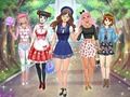 Spil High School Anime Dress Up online