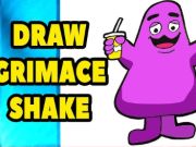 Spil Grimace Shake: Tegn og slet online Spil Grimace Shake: Tegn og slet online
