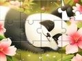 Spil Jigsaw Puzzle: Sovende Panda  online