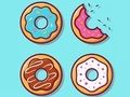 Spil Malebog: Donuts  online