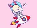 Spil Malebog: Kanin Astronaut  online