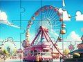 Spil Jigsaw Puzzle: Forlystelsespark  online