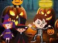 Spil Hjælp Halloween-børnene  online