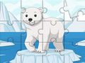 Spil Jigsaw Puzzle: Isbjørn  online