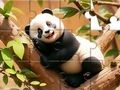 Spil Jigsaw -puslespil: Panda på træ online