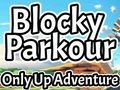Spil Blocky Parkour: Kun op adventure online