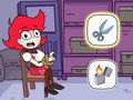 Spil Red The Girl Puzzle Escape  online