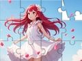 Spil Jigsaw Puzzle: White Dress Girl online