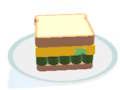 Spil Burger fold puslespil  online