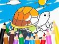 Spil Malebog: Sunny Turtle  online