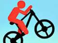 Spil Stickman Bike Runner online