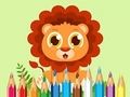 Spil Malebog: Baby Lion  online
