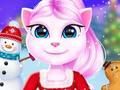 Spil Cat Girl juledekoration spil  online