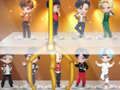 Spil BTS Chibi klomaskine online Spil BTS Chibi klomaskine online