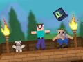 Spil Noob: Overlevelse i Terraria  online