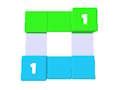 Spil Blocky maling  online