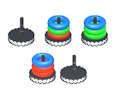 Spil Hoop Stack Brain Puslespil  online
