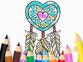 Spil Malebog: Heart Dreamcatcher  online