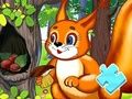 Spil Jigsaw -puslespil: Squirrel Skjul mad online