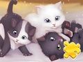 Spil Jigsaw Puzzle: At spille katte  online