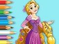 Spil Malebog: Prinsesse Rapunzel  online