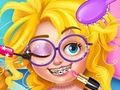 Spil Nørdet pige makeup salon  online