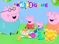 Spil Jigsaw Puzzle: Peppa Pig Family Picnic online