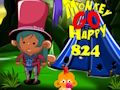 Spil Monkey Go Happy Stage 824 online