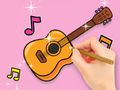 Spil Malebog: Stjerneguitar  online