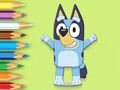 Spil Malebog: Happy Bluey online Spil Malebog: Happy Bluey online