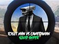 Spil Toilet mand vs kameraman blæksprutte snigskytte online Spil Toilet mand vs kameraman blæksprutte snigskytte online