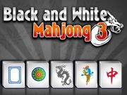 Spil Sort og hvid Mahjong 3  online