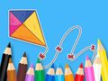 Spil Malebog: Bowknot Kite  online