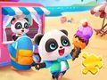 Spil Jigsaw Puzzle: Baby Panda Ice Cream Car online