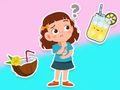 Spil Kids Quiz: Hvad vil du gerne drikke?  online