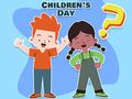 Spil Kids Quiz: Hvor meget ved du om børns dag  online