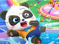 Spil Jigsaw Puzzle: Baby Panda Water Park online