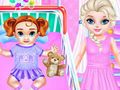 Spil Lille Elsa Omsorgsdag  online