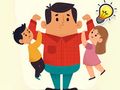 Spil Kids Quiz: Hvad ved du om fars dag?  online