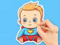 Spil Malebog: Sød Super Baby  online