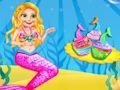 Spil Havfrue Glitter Kage Maker  online